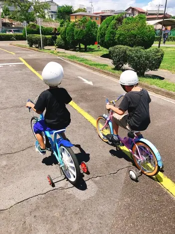 レガロニア常普請/交通公園で自転車のルールを学んできました🚲