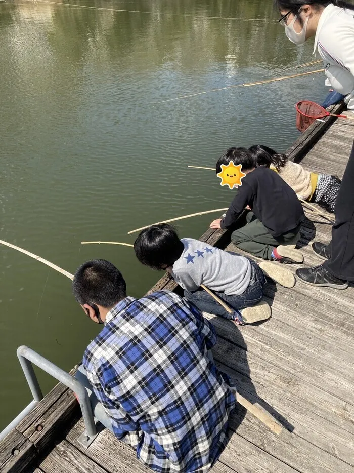 ゆにぞんすてっぷ/大成功🌟きずなはうす魚釣り体験🐟🐟