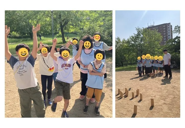 ゆにぞんすてっぷ/２事業所対抗モルック大会🎉