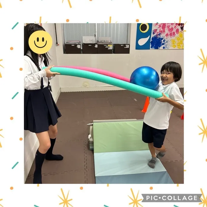【祝日OK/送迎あり/空きあり◎】ナチュラルこどもハウス生野区店/🤼協力ボール運び🤼