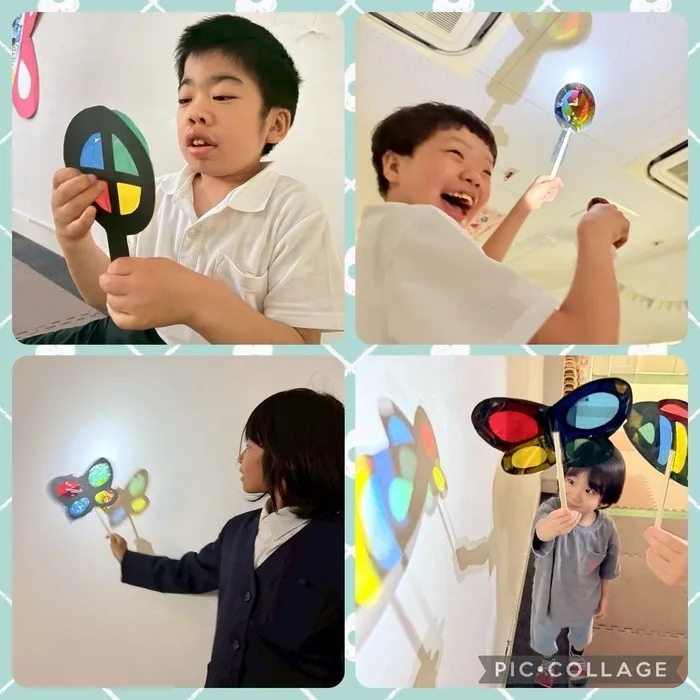 【祝日OK/送迎あり/空きあり◎】ナチュラルこどもハウス生野区店/🦋影絵あそび🔍