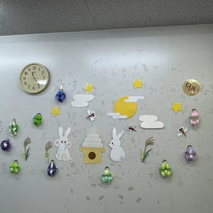 放課後等デイサ一ビス バディ浪速教室/９月の制作🍂🍇