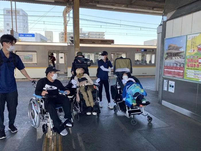 放課後等デイサービス椋の木/電車・バスぶらり途中下車の旅☆彡