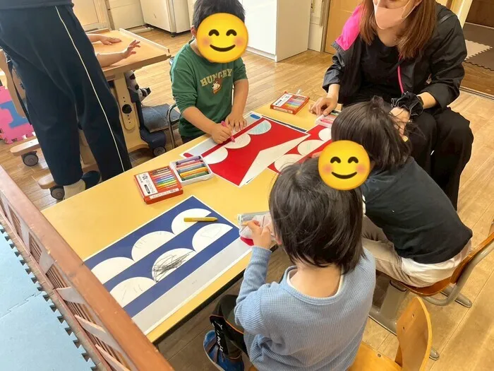 ポケットハウス/こどもの日の準備🎏