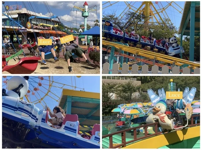 ルーチェ　スタジオ/動物園後の遊園地🎢