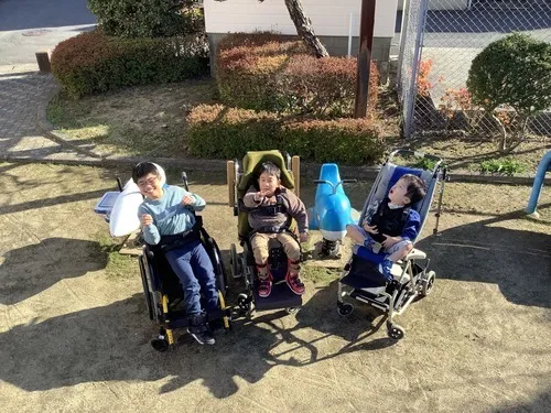 さわやか愛の家むなかた館/公園で遊びました♪