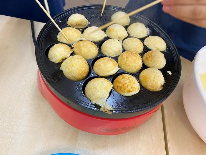 【年長～高3大歓迎‼空きあり】ハッピーテラス郡山緑町教室/たこ焼きパーティーをしました！