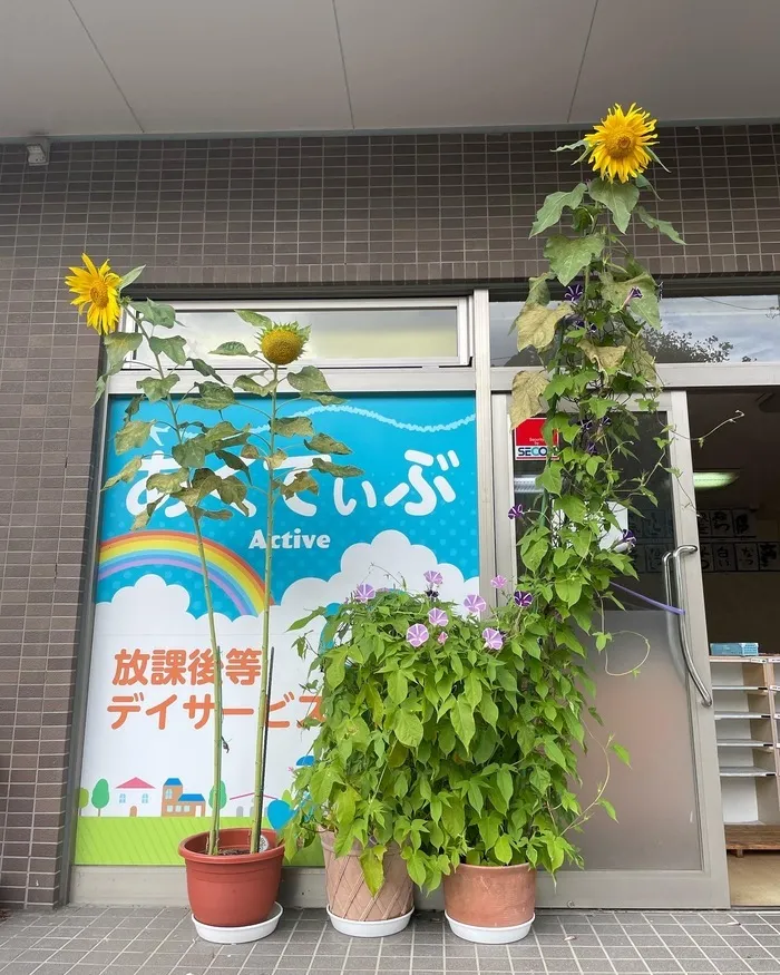 ぴっぴ栗生/笑顔が咲きました🌻