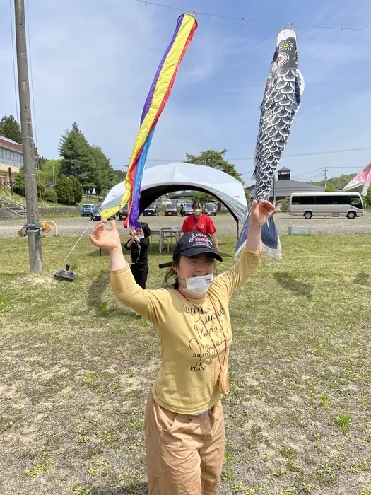 ぴっぴ栗生/こいのぼりを見に行きました🎏