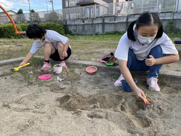 ぴっぴ栗生/秋のお外遊び到来😊