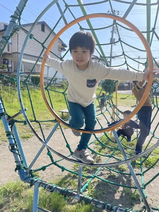 ぴっぴ栗生/公園で元気に遊んでるよ