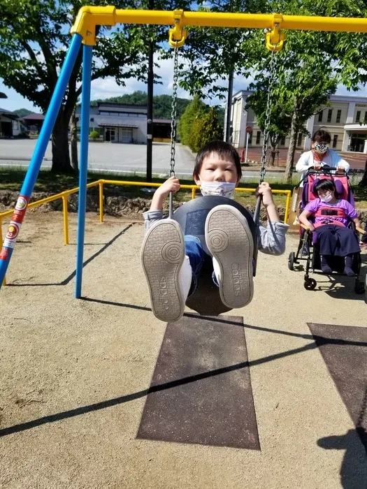 多機能型事業所すまいるはーと/公園で😉