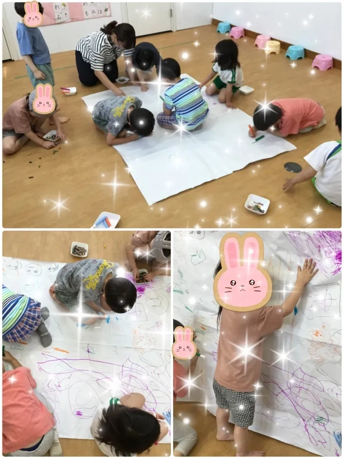 児童デイサービス　わくわくハウス　あげお校/お絵かき