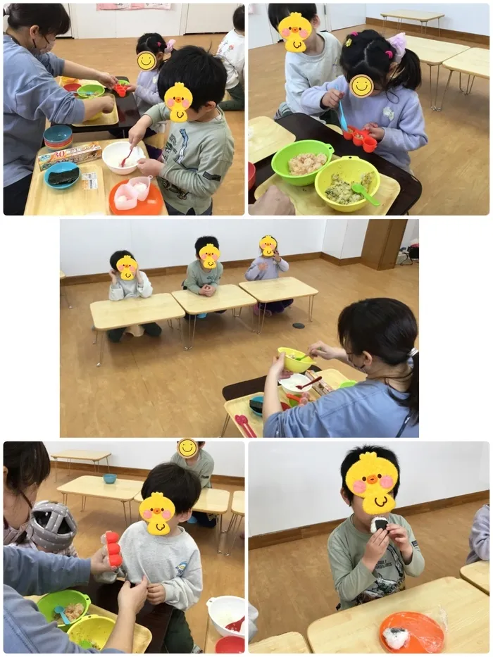 児童デイサービス　わくわくハウス　あげお校/🍙おにぎり🍙