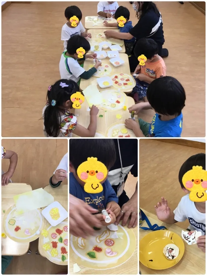 児童デイサービス　わくわくハウス　あげお校/🍕ピザ作り🍕