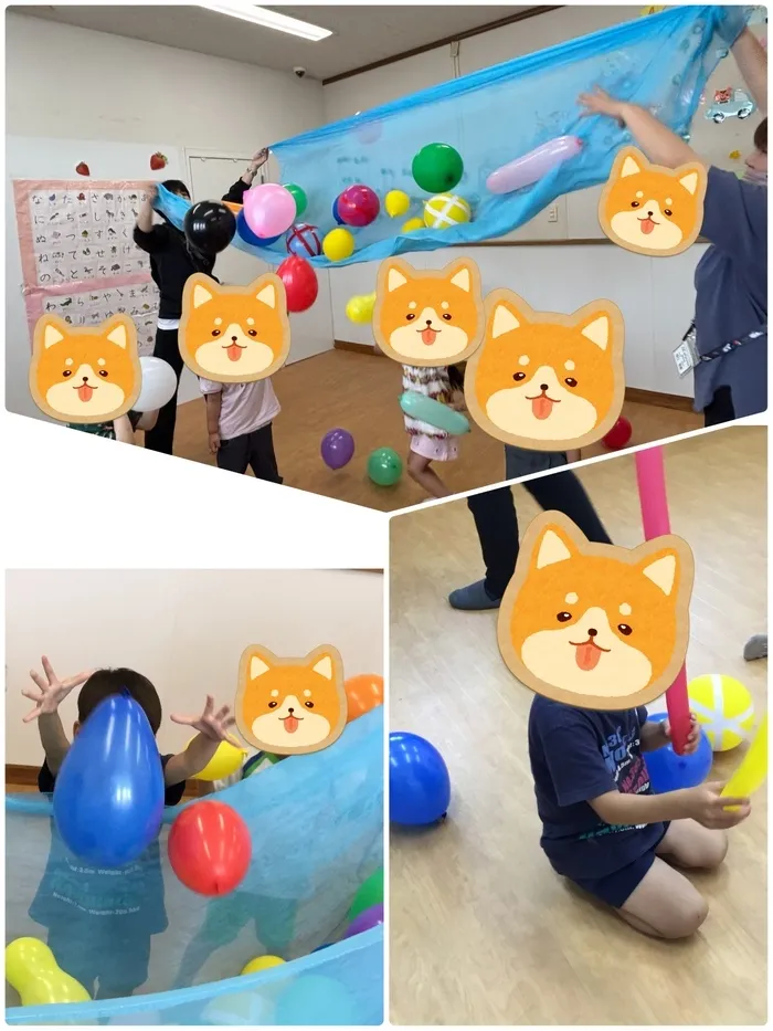 児童デイサービス　わくわくハウス　あげお校/🎈風船遊び🎈