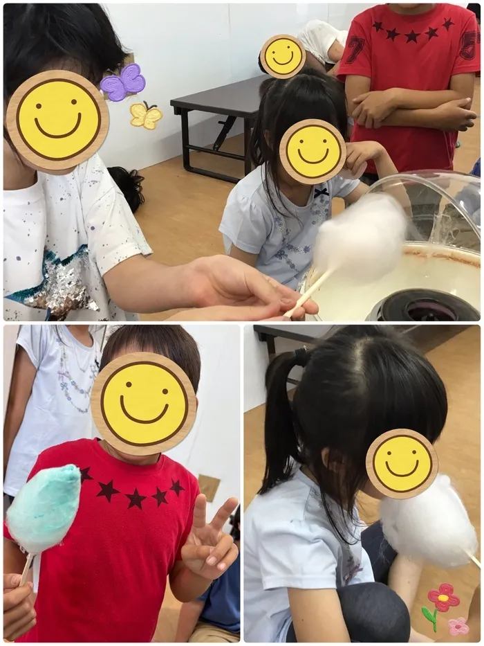 児童デイサービス　わくわくハウス　あげお校/☁️わたあめイベント☁️