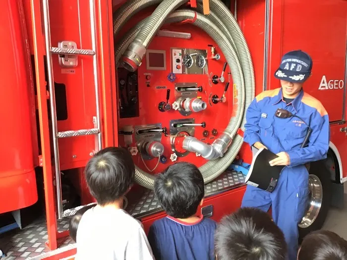 児童デイサービス　わくわくハウス　あげお校/☆消防署見学☆