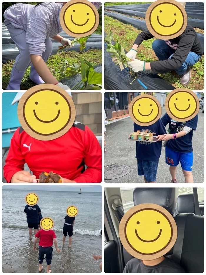こども発達サポート運動療育のかがやき/淡路島　MUKUFARM　苗植え体験😊