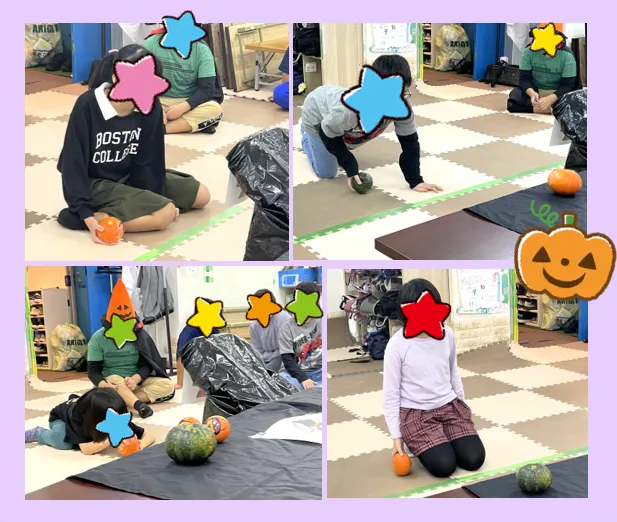 放課後等デイサービス　ウィズ稲毛海岸/かぼちゃころがし🎃