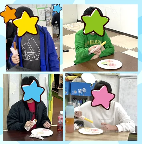 放課後等デイサービス　ウィズ稲毛海岸/チュロスを食べよう！