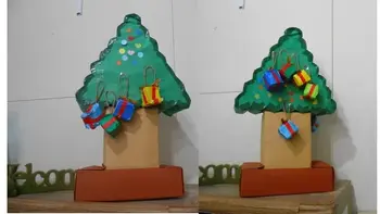 児童発達支援教室　ミライてらすキッズ淵野辺/キッズⅡ　クリスマスの飾りづくり🎄