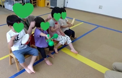児童発達支援　きっずい～らいふ/歌に合わせて🎵