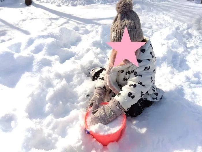 児童発達支援　きっずい～らいふ/フワフワ雪⛄