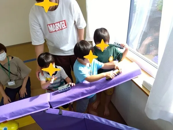 児童発達支援　きっずい～らいふ/滑りまーす、第2弾