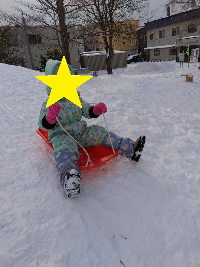 児童発達支援　きっずい～らいふ/楽しいソリすべり🛷