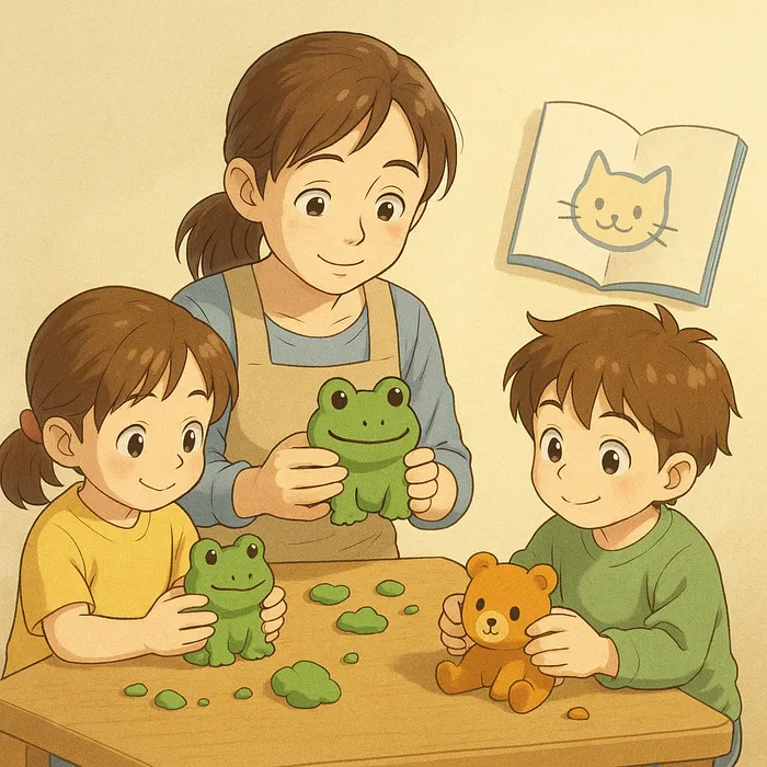 児童発達支援・デイサービス　はるプラス港南/雨の日も楽しく♪ 感覚・制作・絵本で季節を味わおう