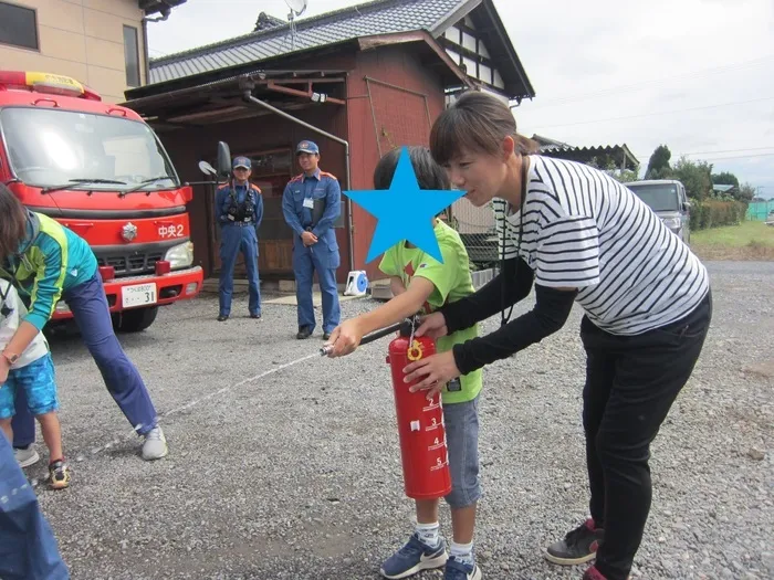 あっぷびーと/9月22日（土）　島名教室避難訓練🚒