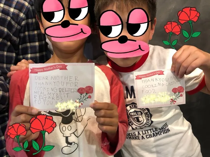 放課後等デイサービス・児童発達支援 みらいジュニア 梅田校/Mother's Day🌹