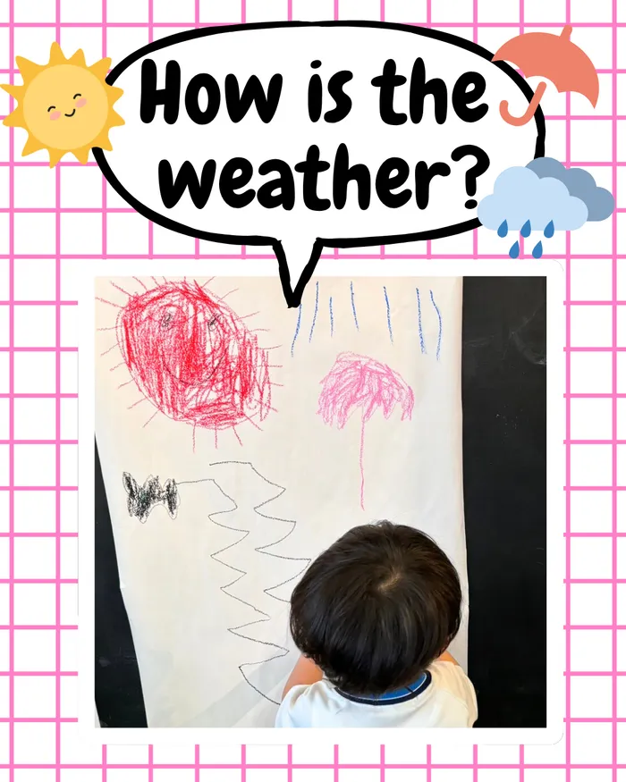 【英語特化×預かり型/空きあり◎/R8年度募集開始！】 みらいジュニア 梅田校/🌤️How is the weather? 🌧️