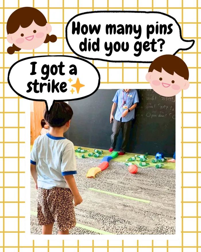 【英語特化×預かり型/空きあり◎/R8年度募集開始！】 みらいジュニア 梅田校/🐥English bowling🎶