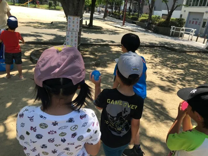 放課後等デイサービス・児童発達支援 みらいジュニア 梅田校/8/10 水あそび☆