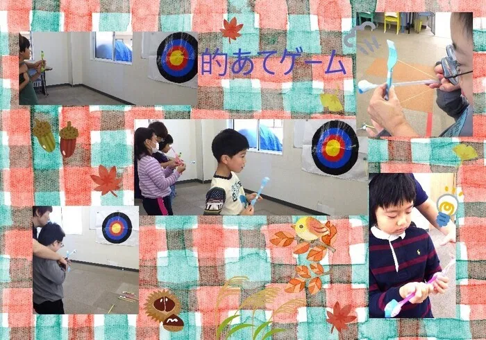 こぱんはうすさくら　盛岡本宮教室　/的あてゲームをしました🎯