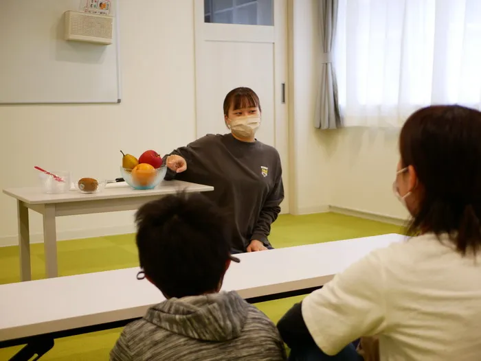 こぱんはうすさくら 佐賀水ケ江教室/10月フルーツの日♪同じ形なのに味と食感が違う！？