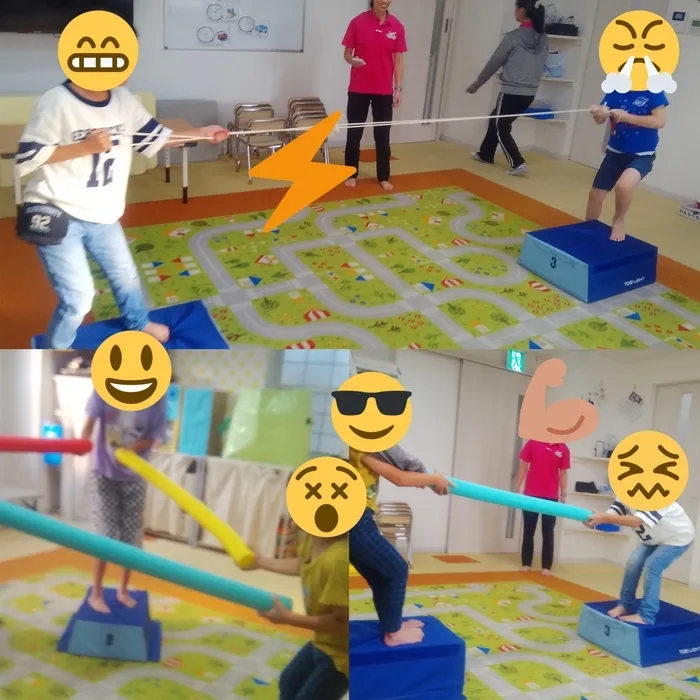 キッズフロンティアⅠ番館/☆引っ張りゲーム☆