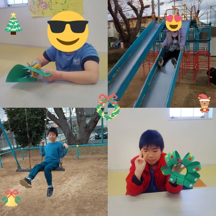 キッズフロンティアⅠ番館/リースづくり☆彡