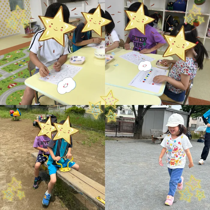 キッズフロンティアⅠ番館/公園＆シール貼り