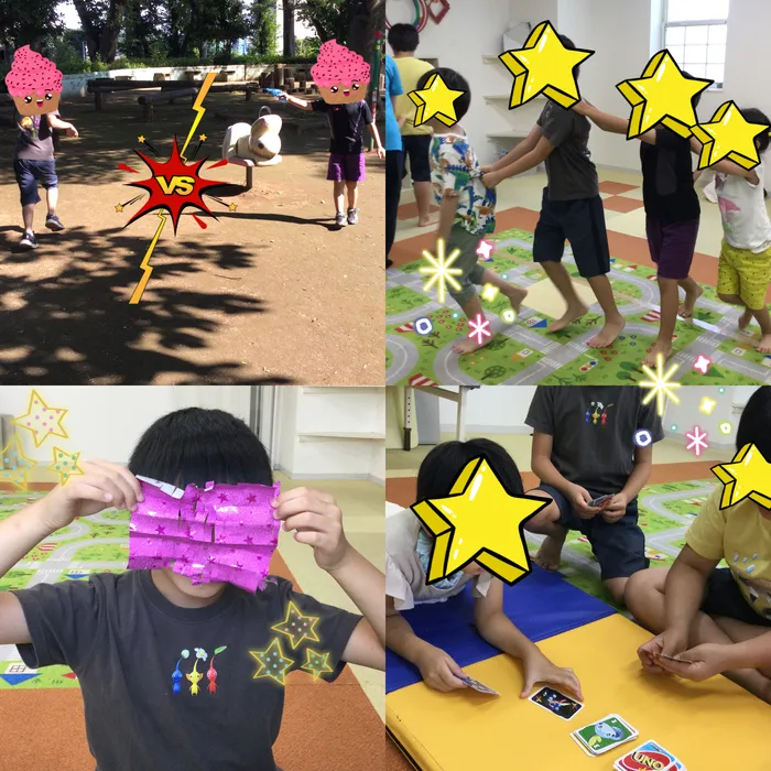 キッズフロンティアⅠ番館/じゃんけん遊び✊✌✋UNO！