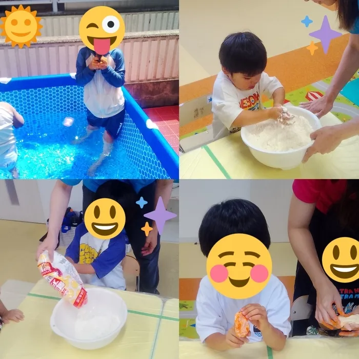 キッズフロンティアⅠ番館/小麦粉粘土で遊ぼう🎶