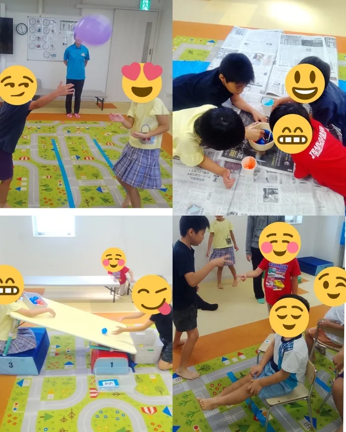 キッズフロンティアⅠ番館/粘土でお団子🍡