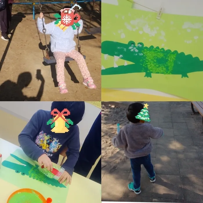 キッズフロンティアⅠ番館/ワニをつくろう🐊