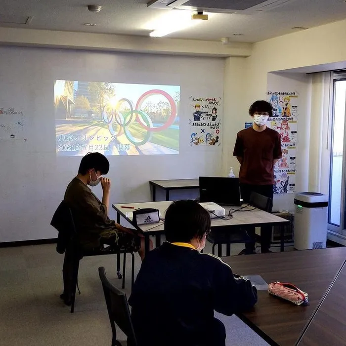 体験重視型放課後等デイサービス「ぴすと学舎・プラス」/社会　オリンピックについて😊