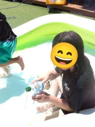 【楽しいイベント盛りだくさん！】　放課後等デイサービスアクティブ/水遊び⛲～秘密基地～