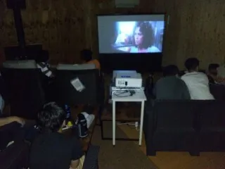 【楽しいイベント盛りだくさん！】　放課後等デイサービスアクティブ/映画鑑賞会🎞　～秘密基地🏝～