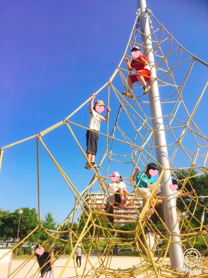 放課後等デイサービス暖母/箱崎公園にいってきたよ！