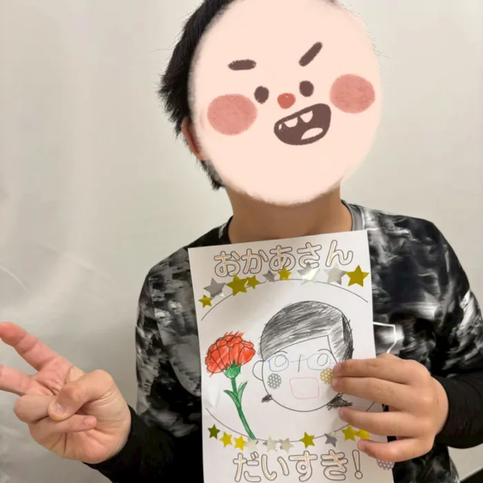 放課後等デイサービス暖母/母の日⸜🌷︎⸝‍